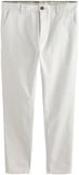 Next - Heren Skinny-fit stretchchino Wit