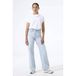Garcia high waist straight leg jeans light blue denim