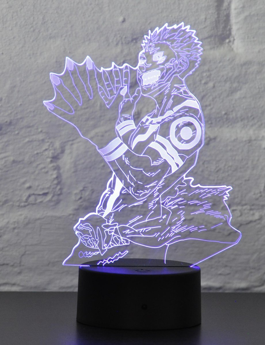 DawnLights - Sukuna Design 2 - JJK - Jujutsu Kaisen - 3D Lamp - Led Licht - Anime