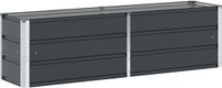 vidaXL Plantenbak Antraciet Staal 160 x 40 x 45 cm