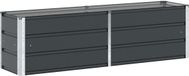 vidaXL Plantenbak Antraciet Staal 160 x 40 x 45 cm