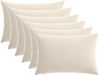 vidaXL Dekenkussen Heerlen Crèmekleurig 30 x 50 cm Chenille Stof - 6 pièces