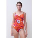 Chantelle Icon Swimwear Fleurs Peintes D80