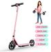 KidGo Trottinette électrique pour enfant - S65 - moteur 249W - 25 km/h - 18 km - Rose