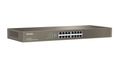 Tenda TEG1016G Switch réseau non géré Gigabit Ethernet (10/100/1000) 1U Bleu