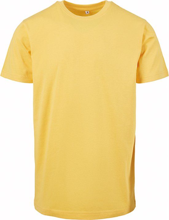 Herenshirt 'Round Neck' Taxi Yellow - S