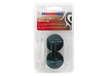 Unsquashable 382212 Black Rubber Blister Pack of 2