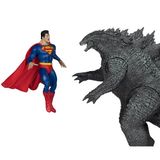 McFarlane Toys - DC Multiverse Superman tegen Godzilla (Justice League versus Godzilla versus Kong) 2pk