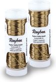Rayher hobby materialen Rayher Bloemendraad of ijzerdraad - 2x - messing - 0.4 mm dik - 100 meter snoer