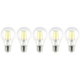 Sygonix SY-5781468 Lampe LED Label Énergétique A (A - G) E27 2,2 W = 40 W Blanc Chaud (Ø x h) 60 mm x 104 mm Filament / LED Rétro 5 pièce(s)