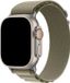 123watches Nylon Alpine Band - Olijf - Geschikt voor Apple Watch