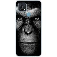 Oppo Siliconen hoesje compatibel met Oppo A15 Monkey