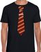 Bellatio Decorations verkleed t-shirt kakker heren - kakker style - zwart - carnaval/corps outfit XXL