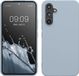 kwmobile Samsung Galaxy A54 5G hoesje - Back cover in mat lichtblauw