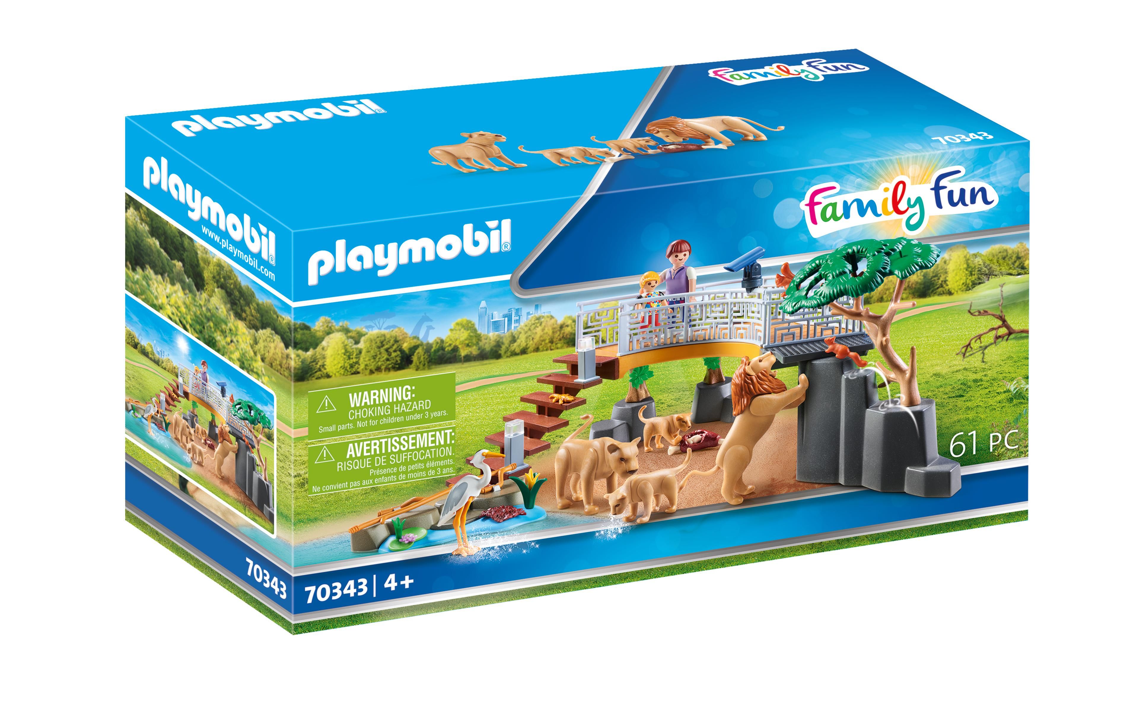 Playmobil FamilyFun 70343 Leeuwen Buitenverblijf