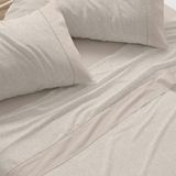 Burrito Blanco Beddengoedset, bed 90 cm (+ beschikbare maten), design 047, zandkleur (90 x 190/200 cm)