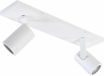 Highlight Opbouwspot Aston | Wit Metaal | Rechthoek | GU10 | 2-voudig | 40cm