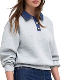 ONLY - ONLSCARLET L/S POLO MIX SWEAT UB PR SWT Dames Top