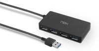 Nox Lite Hub One USB 3.2 Gen 1 (3.1 Gen 1) Type-A Zwart