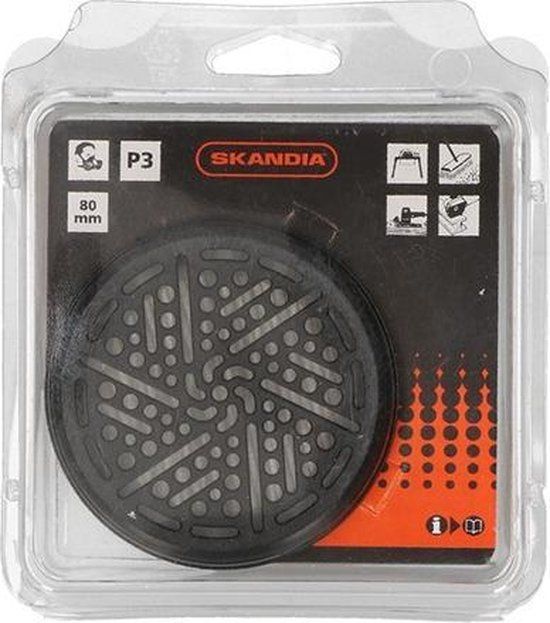 Skandia Stoffilter P3 80mm - 8712817270669