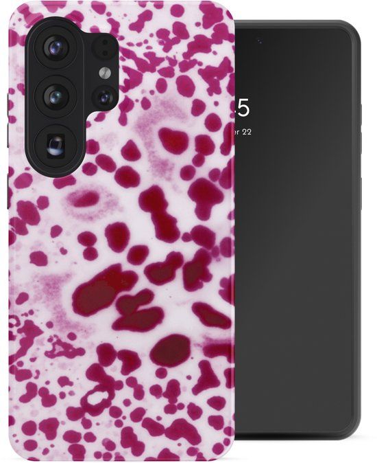 Selencia Hoesje - Geschikt voor Samsung Galaxy S26 Ultra - Backcover - Cosmic Orchid