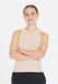 Les'Arcs Top Ashtyn Vrouwen Beige-gemêleerd Katoen/Elastaan/Viscose Tanktop