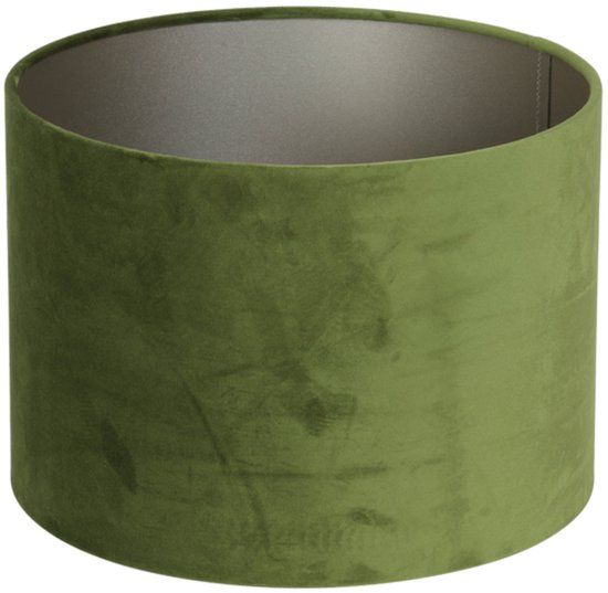 Light & Living Lampenkap VELOURS - Ø20x15cm - Groen