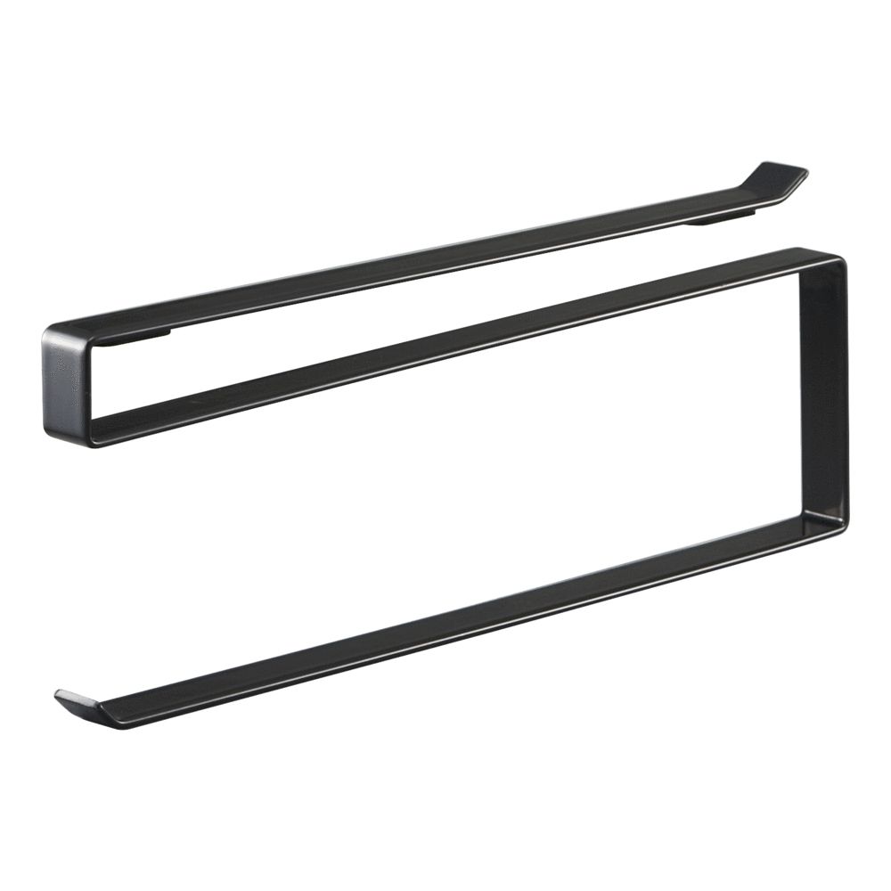 Yamazaki Keukenrolhouder hangend zwart | Staal | Zwart