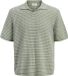 JACK & JONES Jornantucket Knit Split Neck Polo SA26 Heren Seagrass