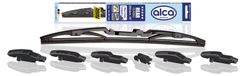 ALCA ruitenwisser 001010, achter, staal en rubber, verpakking, 170g