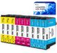 Epson 9 Pièces Cartouches d'encre Compatible avec Epson 604 XL
