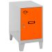 SimonRack Spind, metaal, grijs/oranje, 575 x 300 x 500 cm