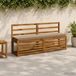 vidaXL - 1-delig - Bankkussen - VUGHT - 100% - Polyester - Taupe - 140 x 30 x 5 cm