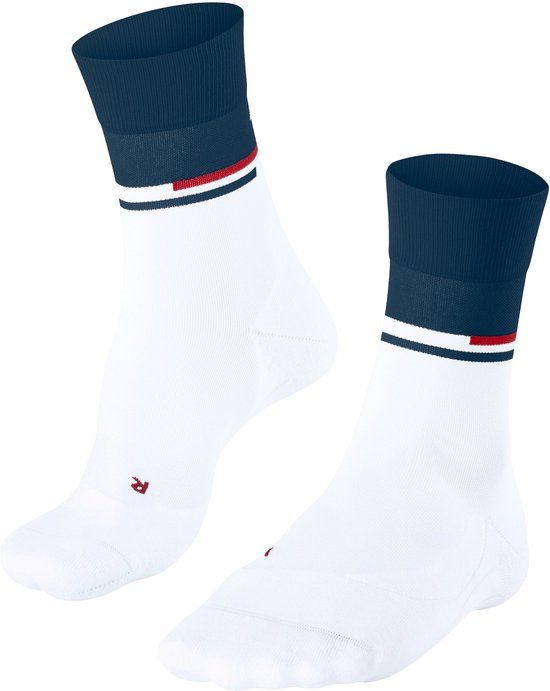 FALKE RU Compression Stabilizing compressie lyocell functioneel materiaal hardloopsokken heren wit - maat 39-41