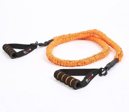 Lifemaxx Power tube level 3 - Weerstandsband - oranje