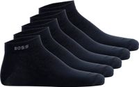 Hugo Boss BOSS 5P sneakersokken basic bleu