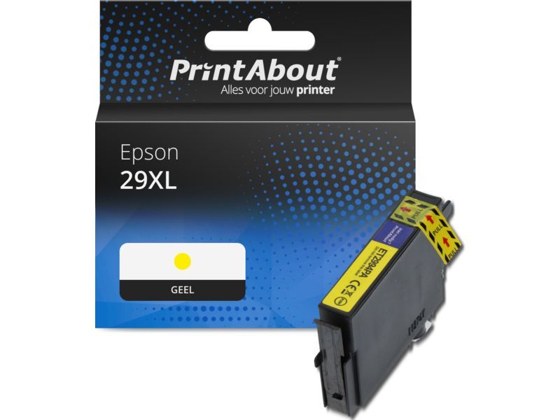 PrintAbout Inktcartridge 29XL (T2994) Geel Hoge capaciteit geschikt voor Epson