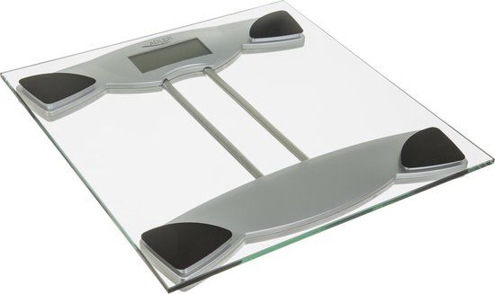 Adler AD 8124 - Digitale Personenweegschaal - 150 kg - Zilverkleurig