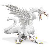 Safari Speelfiguur Snow Dragon Junior 11,5 X 12 Cm Wit