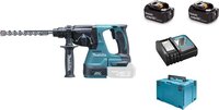 Makita DHR243RTJ Accu-Combihamer - 18V - Incl. 1 Accu - SDS-plus boorkop
