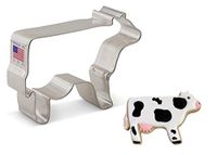 Ann Clark Cookie Cutters Cow Cookie Cutter, 4"