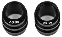 Associated FT B74.2: Aluminium afstandsstukken voor differentieel, 2 stuks.