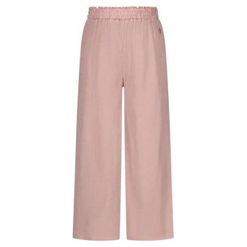 Le Chic wide leg broek roze