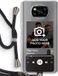 Case Company® Poco X3 Pro Hoesje met Koord - Music Player - Zwart