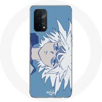 Maniacase Etui voor Oppo A74 5G Anime Killua Zoldyck Hunter x Hunter Poster
