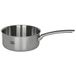 Piazza 110310 middelgrote steelpan van roestvrij staal, 3-laags, inhoud 0,35 l, diameter 10 cm, hoogte 4,5 cm