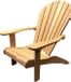 AVH Outdoor Collectie Canadian chair teakhout
