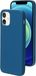 Mobiparts Silicone Cover Apple iPhone 12 Mini - Blueberry Blue