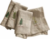 LOBERON Servet set van 4 Jarrier beige