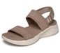Skechers Ultra Flex 3.0 damessandalen met plateauzool, Mokka, 38 EU